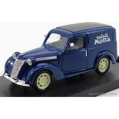 Brumm Fiat 1100 E Van Gelati Motta 1950 Blue 1:43