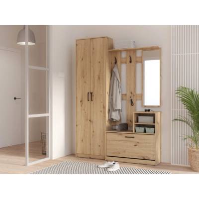 FORTE Předsíňová stěna dunanuej 1 dub artisan