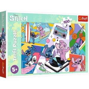 Trefl Puzzle Lilo&Stitch: Спомени 100 части (16473)