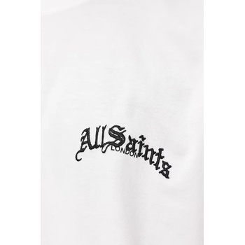 AllSaints Памучна тениска AllSaints DESCENT (M044PD)