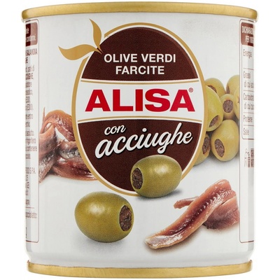 Alisa Zelené Olivy Ančovičky 200 g