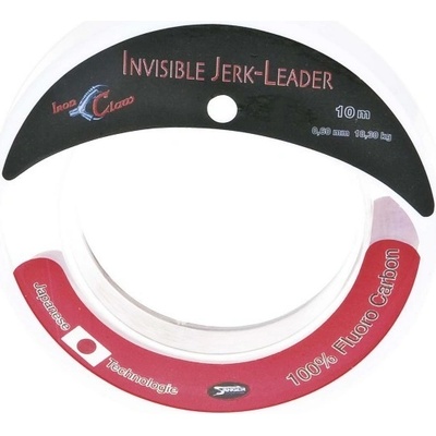 Saenger Iron Claw ion power fluorocarbon Invisible Jerk Leader 10 m 0,7 mm