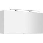 SAPHO Cloe - Огледален шкаф с LED осветление, 120x50x18 см, бял CE120-0030 (CE120-0030)