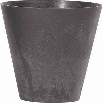 Prosperplast Kvetináč TUBUS BETON EFFECT antracit 30 cm