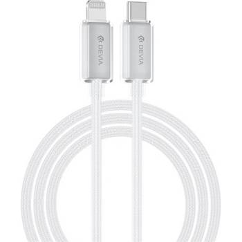 DEVIA IPAD / IPAD 2 / IPAD 3rd Gen DEVIA кабел за данни Type-C - Lightning, 150cm, FEHÉR ST107991 (ST107991)