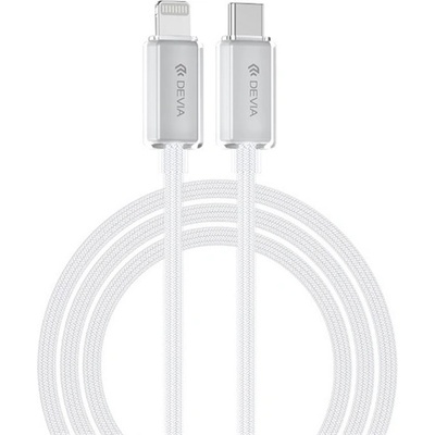 DEVIA IPAD / IPAD 2 / IPAD 3rd Gen DEVIA кабел за данни Type-C - Lightning, 150cm, FEHÉR ST107991 (ST107991)