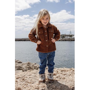 Emu Australia Детски велурени апрески Mauboy (K12956.Mauboy) - answear - 177,96 лв