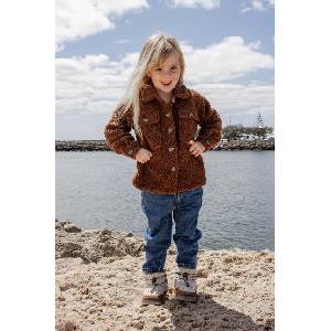Emu Australia Детски велурени апрески Mauboy (K12956.Mauboy) - answear - 97,77 лв