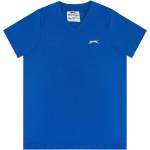 Slazenger Детска тениска Slazenger V Neck T Shirt Junior Boys - Royal Blue