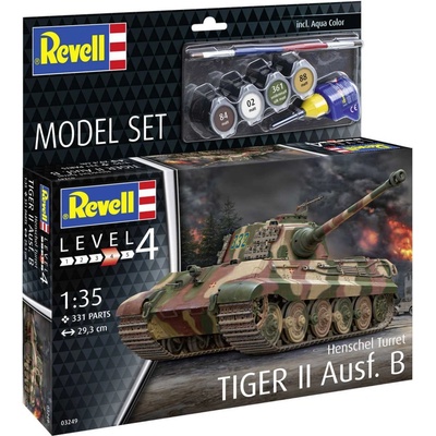Revell Tiger II Ausf.B w/ Henschel Turret Model Set 1:35
