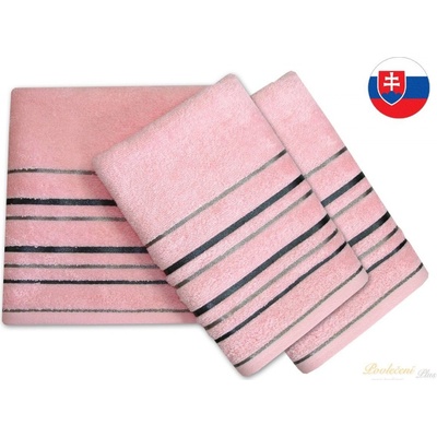 Praktik Textil ručník Zara 50 x 100 cm světle růžový
