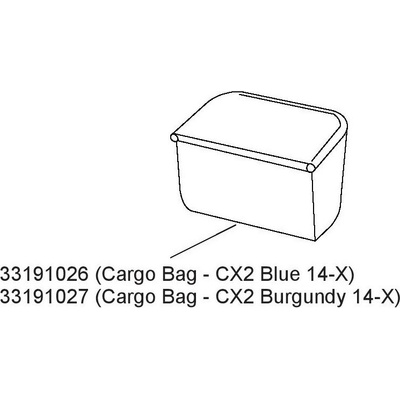 Přepravní koš Blue CX2 33191026