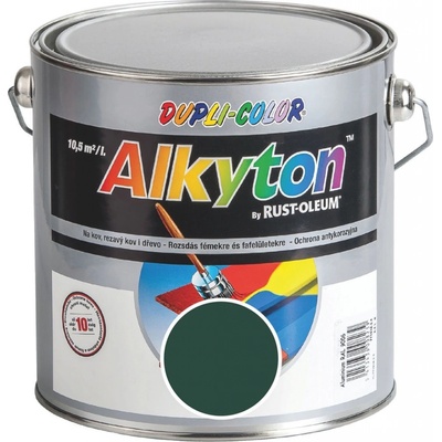 Alkyton 2,5L RAL 6005 mochová zelená lesklá farba