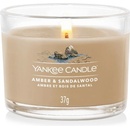 Svíčky Yankee Candle Signature Amber & Sandalwood 37 g