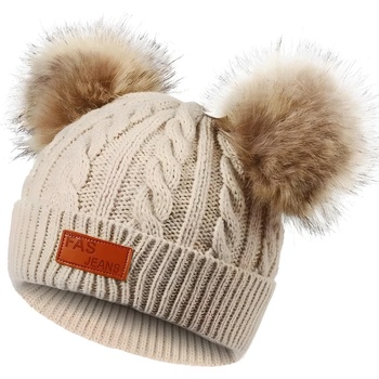 HARAHU Детска шапка fi-21490 - Светло кафява kp21490 (fi-21490)