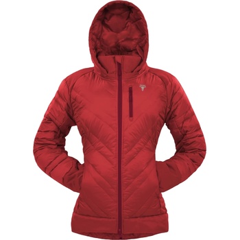 Grüezi Bag Дамско пухено яке Grüezi Bag Women's Lightful DownWool Jacket Down jacket - Cherry (104-3343-0713)
