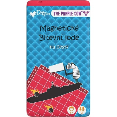 The Purple Cow Magnetická hra: Bitevní lodě – Hledejceny.cz