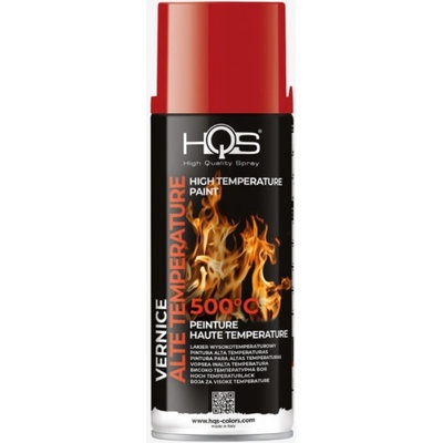 HQS garba v spreji vysoká teplota do 500°C 400 ml červená