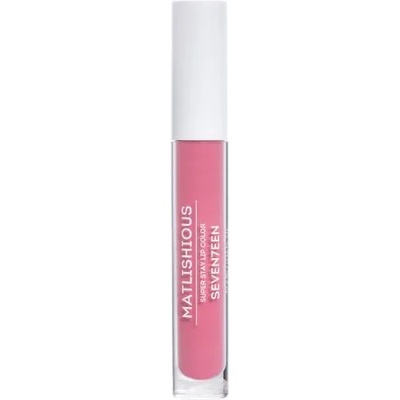 Seventeen Cosmetics Matlishious Super Stay Lip Color - Матов гланц за устни