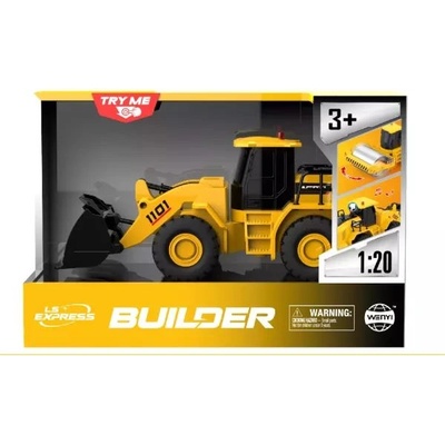 Global Express Булдозер със светлинни и звукови ефекти, 1: 20 (wy1101a)