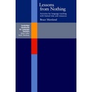 Lessons from Nothing
