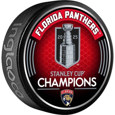 Fanatics Puk Florida Panthers 2025 Stanley Cup Champions Logo Hockey Puck – Zboží Dáma