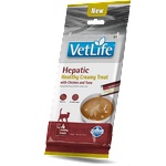 Farmina VET LIFE CAT Hepatic Creamy Treat with Chicken & Tuna котки над 1 г. с чернодробни заболявания - лечебни кремообразни лакомства с пилешко и риба тон - 4 сашета х 15гр