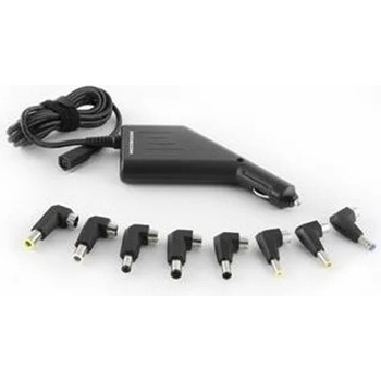 Image 1 of MODECOM Захранване за лаптопи Modecom MC-UC65-A10, универсално, 65W, USB 15V/2A порт, 8 конектора, за кола