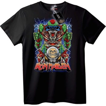 NOONEBRAND Тениска на Iron Maiden с Eddie - M, Black