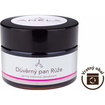 Anela Důvěrný pan Růže jemný krémový deodorant 50 ml