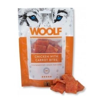 Woolf Chicken & Carrot Bites 100 g