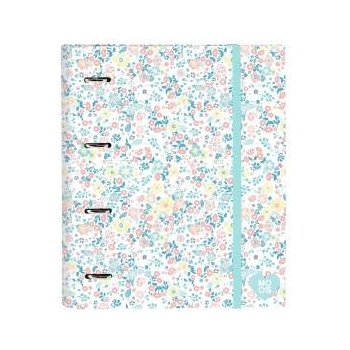 Moose Папка с пръстени Moos Fiori Многоцветен 27 x 32 x 3.5 cm