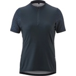 Gonso Дамска фланелка с къс ръкав за колоездене Gonso Women's Adventure Jersey Halfzip Cycling jersey - Outerspace - размер 38 (EU) (156-2642-0413)