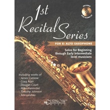 1st RECITAL SERIES + CD alt saxofon sólový sešit