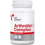 VetExpert ArthroVet Complex Small Breed twist-off - за превенция и възстановяване на ставите и ставните хрущяли при котки и кучета от малки породи- 60 капсули
