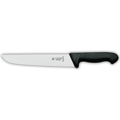 GIESSER Řeznický nůž, délka ostří 30 cm, černý