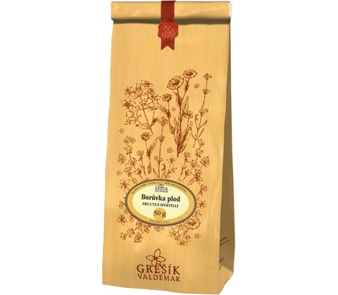 Grešík Borůvka plod 50 g