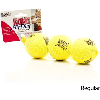 Kong Air Dog Squeaker tenisový Míč 3 ks small 5,1 cm