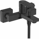 Hansgrohe Едноръкохватков смесител за вана и душ Hansgrohe Vernis Shape, матово черен (71450670)
