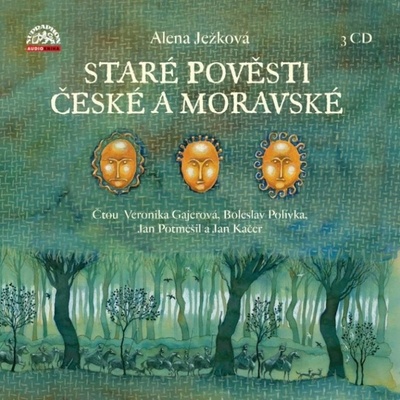 Staré pověsti české a moravské Alena Ježková 3 CD