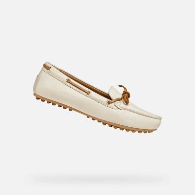 Geox Бежови дамски мокасини Geox Kalistena Geox | Bezhov | ЖЕНИ | 36