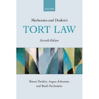 Markesinis and Deakin's Tort Law | Sir Basil Deakin