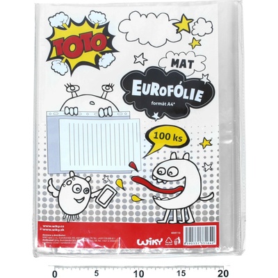 Eurofolie A4 matná - 100 kusů