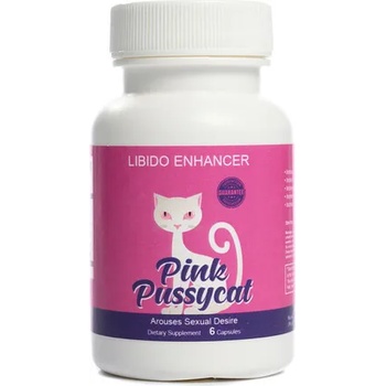 Image 1 of Възбуждащо хапче за жени Pink Pussycat 6 капсули