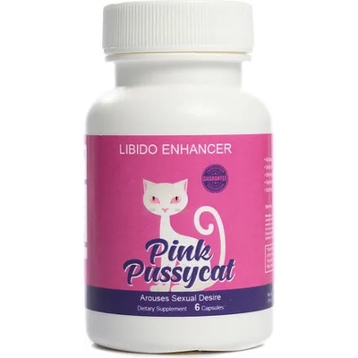 Възбуждащо хапче за жени Pink Pussycat 6 капсули