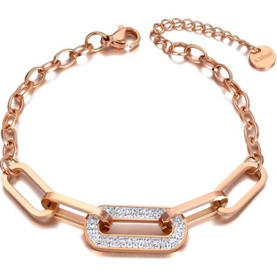 Victoria Filippi Stainless Steel ocelový se zirkony Naomi Gold NRB21001/67 zlatá