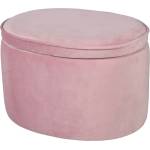 Roba Светлорозов кадифен бебешки пуф Lil Sofa - Roba (450140MA)