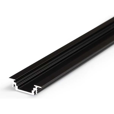 Lišta pro LED WIRELI GROOVE 10 k zafrézování ČERNÁ - 4bm