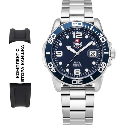 JDM Мъжки часовник JDM Military Sapphire Mike JDM-WG020-03 (JDM-WG020-03)