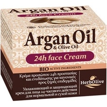 Madis Argan Oil Face 24h Moist Cream Normal-Dry Skin 50 ml